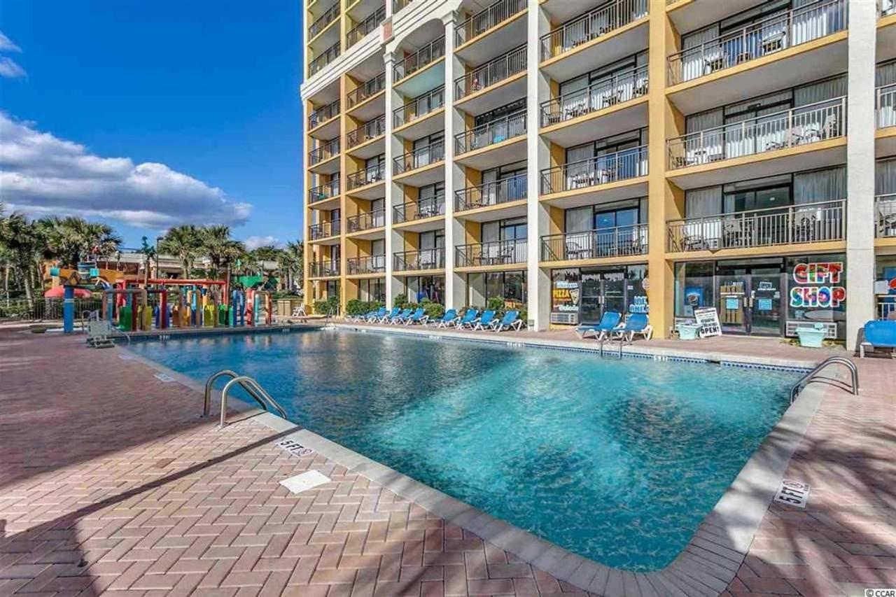 Azure Bliss Oceanfront Condo Sleeps 6 Myrtle Beach Exterior foto