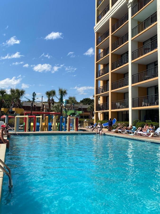 Azure Bliss Oceanfront Condo Sleeps 6 Myrtle Beach Exterior foto
