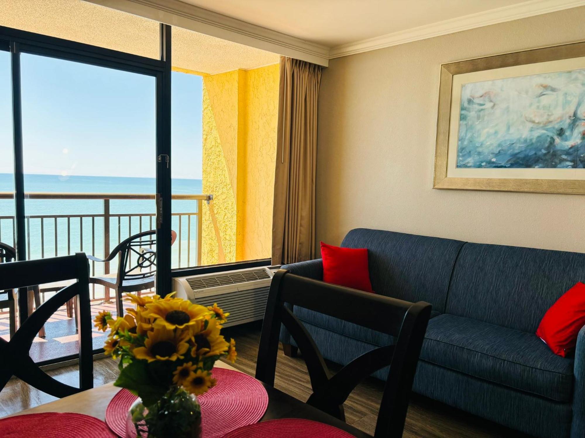 Azure Bliss Oceanfront Condo Sleeps 6 Myrtle Beach Exterior foto